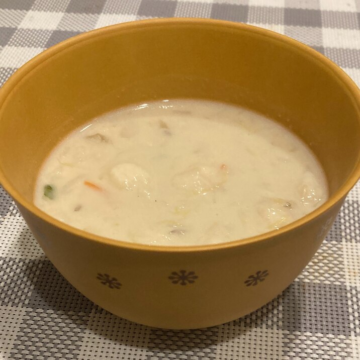 クラムチャウダー風スープ